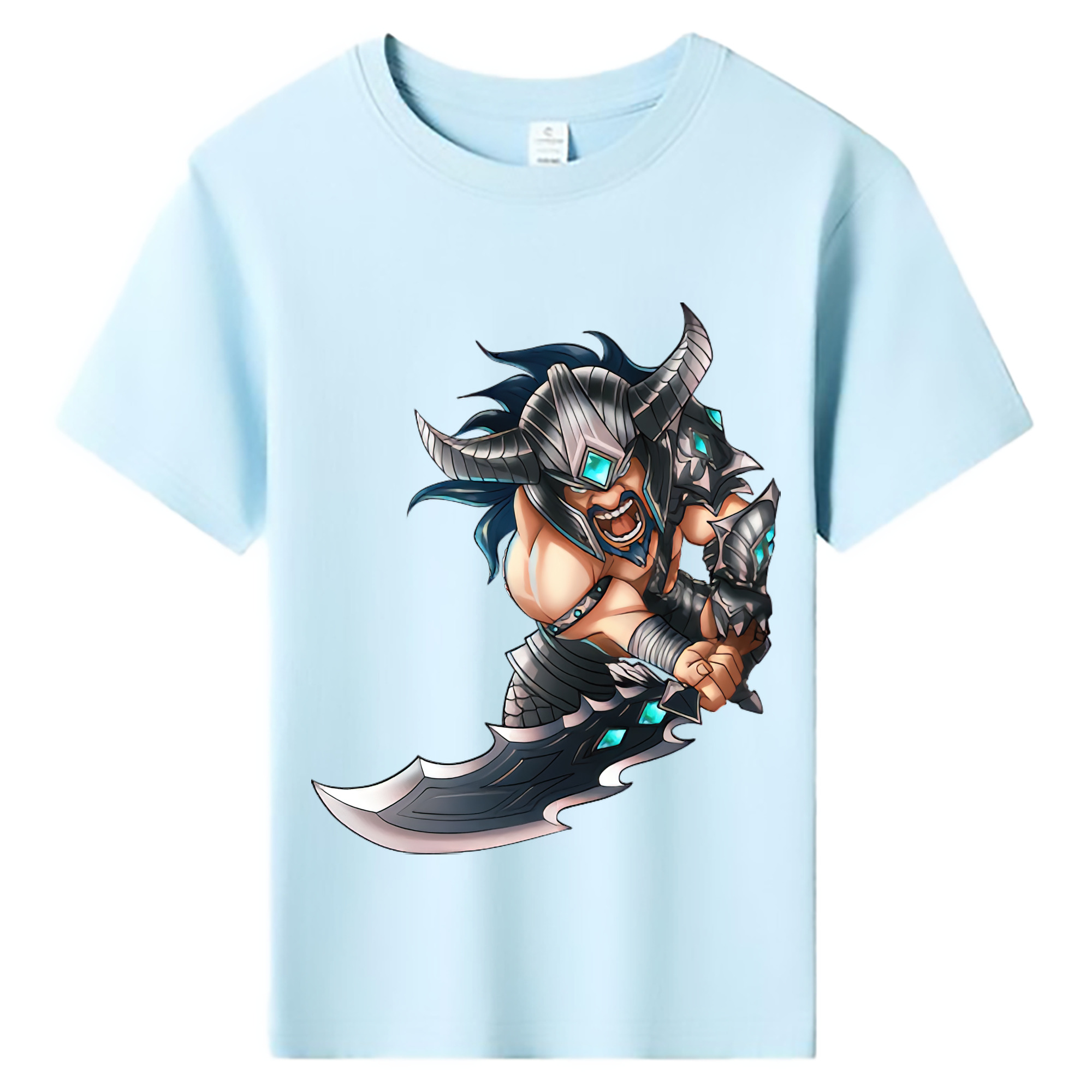 （画像用） リーグ・オブ・レジェンド League of Legends LOL 綿100％キッズTシャツ（フロントプリント）